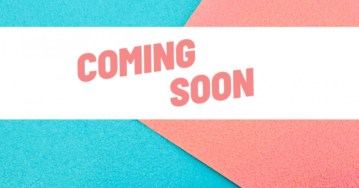 英語　準備　coming soon