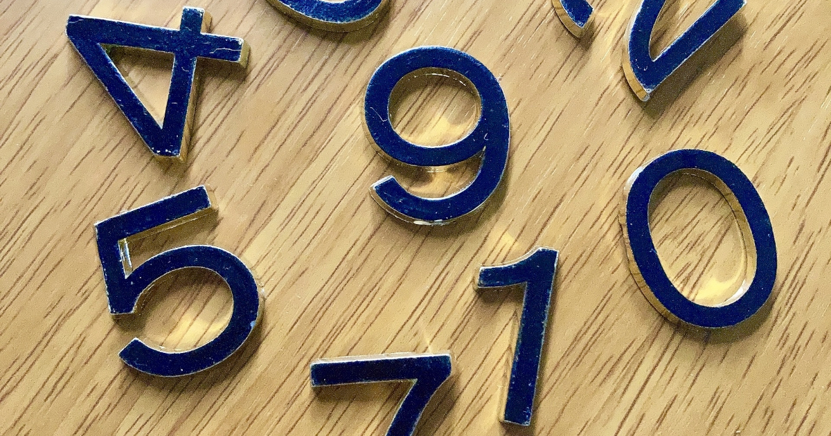 算数　数字